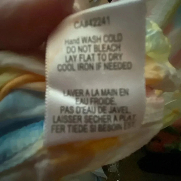 Young Fabulous & Broke Cruz Open Back Ruffled Maxi Dress Papaya Summer of Love S - Picture 15 of 16